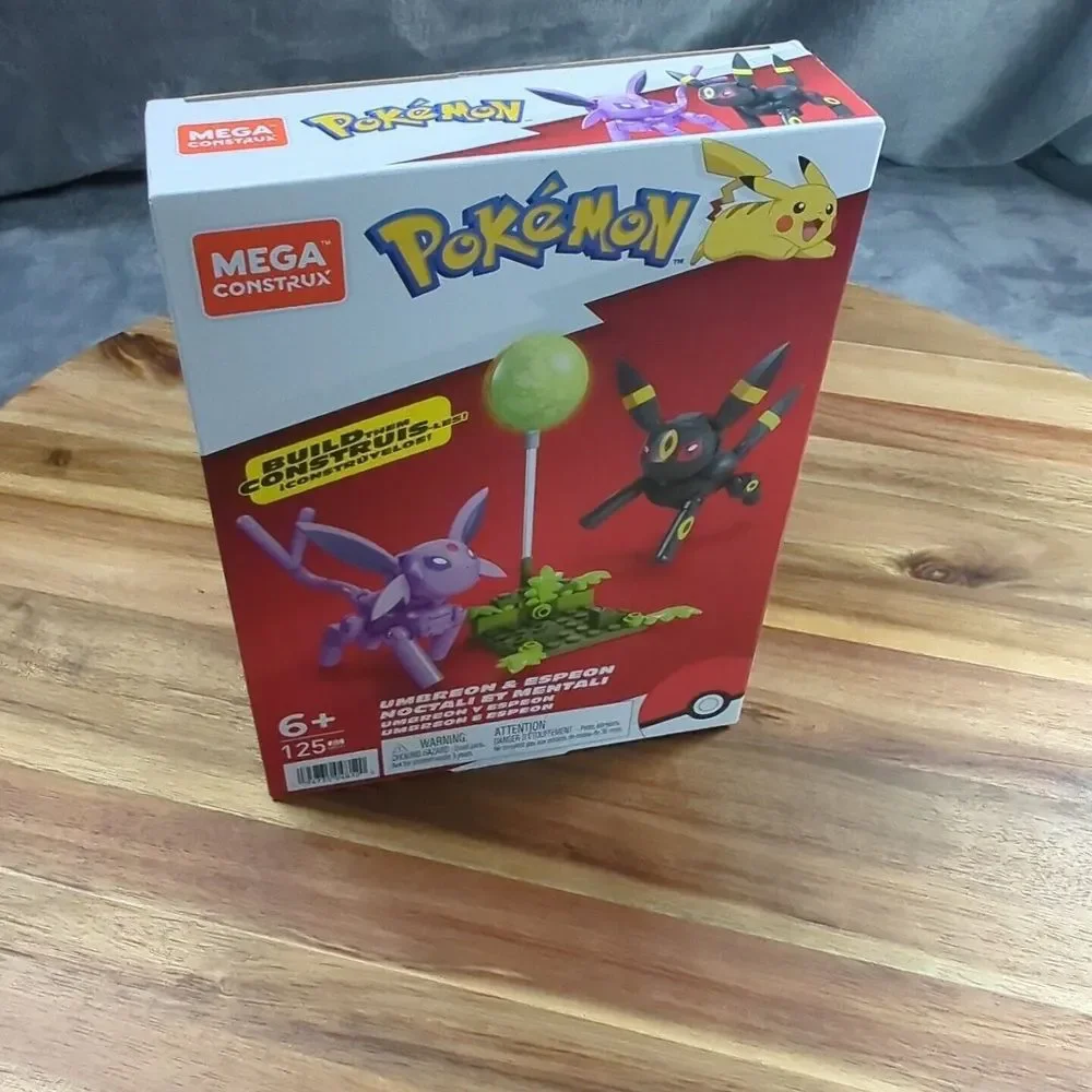 MEGA Construx - Pokemon Buildable‎ Figures - UMBREON & ESPEON (125 Pieces)